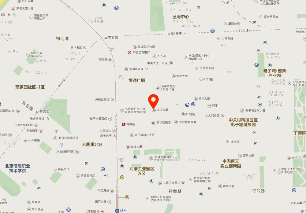 鸿运大厦位置地图